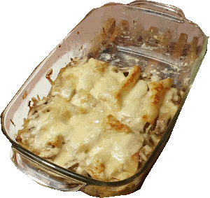 Bohnen Champignon Lasagne