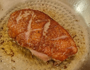 Sannis gebratene Entenbrust