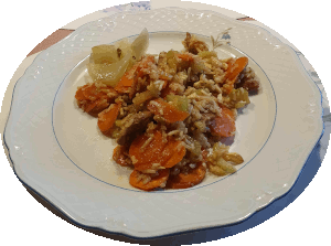 Geschnetzeltes Asiatischer Art