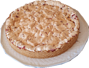 Johannesbeerbaisertorte