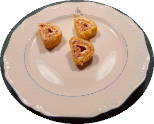 Spinat Lachs Röllchen