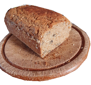Weizenbrot mit Körnern