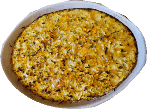 Zucchini-Möhren-Tarte